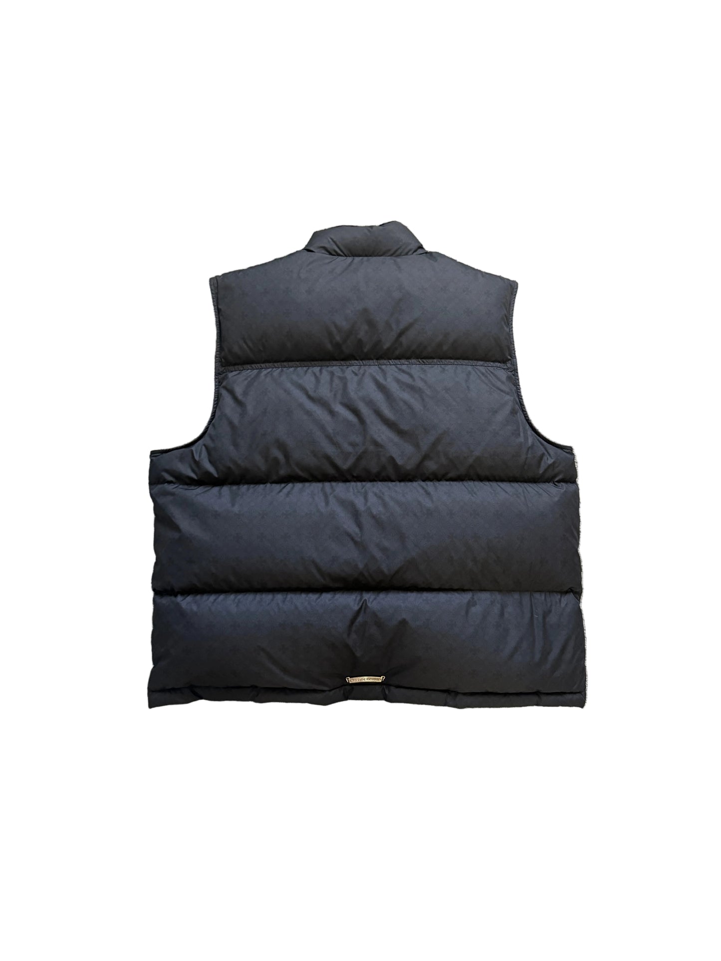 Chrome Hearts Plus Cross Monogram Puffer Vest Black