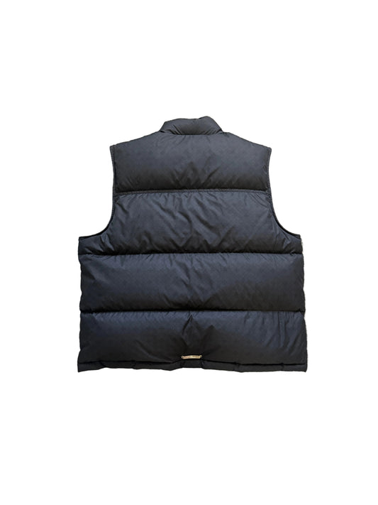 Chrome Hearts Plus Cross Monogram Puffer Vest Black