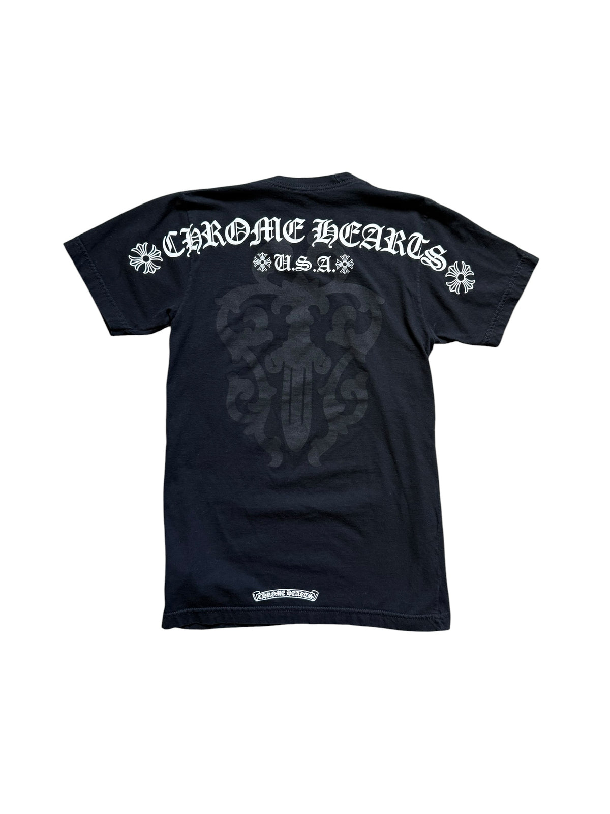 Chrome Hearts Vine Dagger USA Logo Short Sleeve