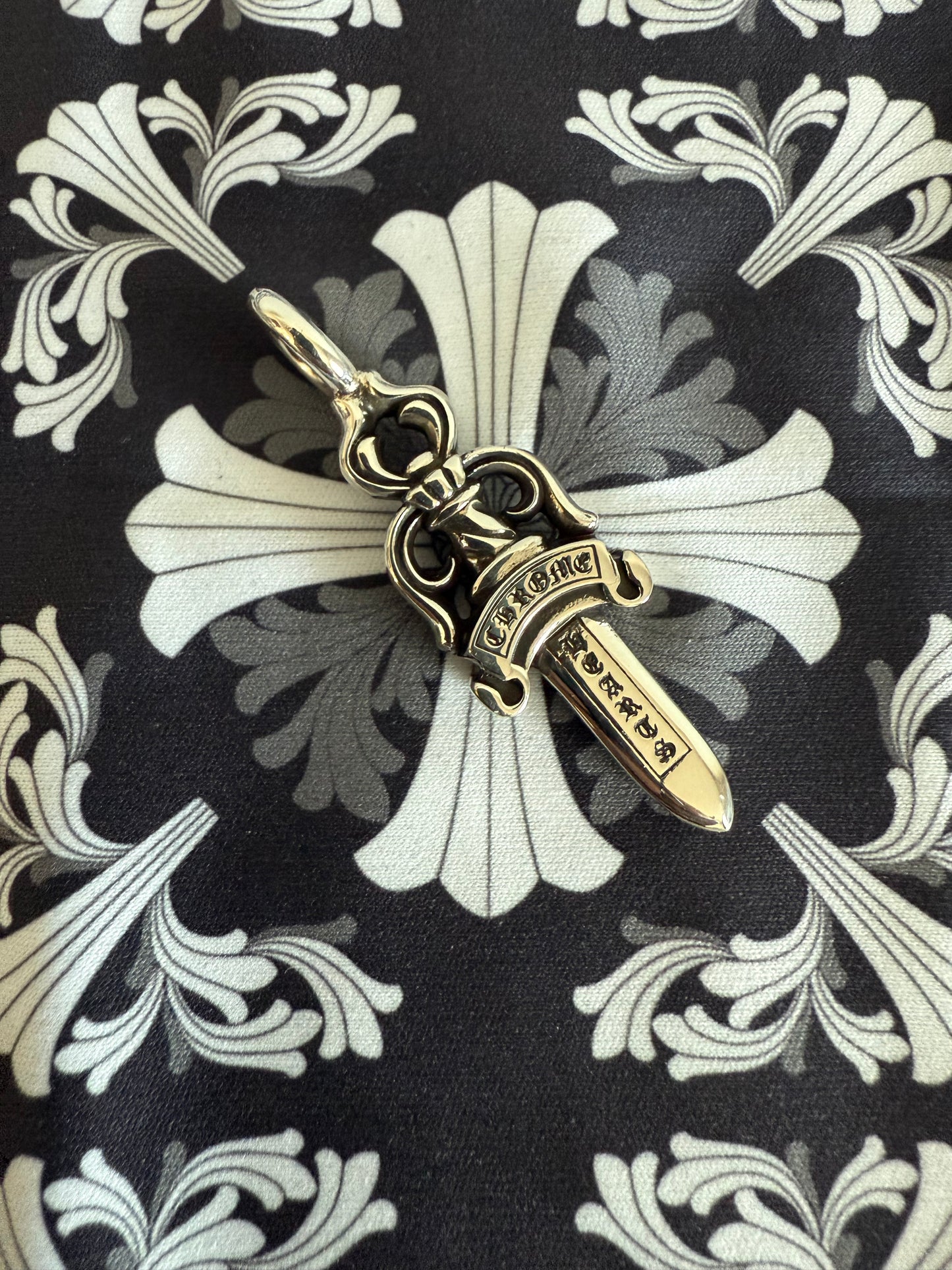 Chrome Hearts Double Dagger Silver .925 Pendant
