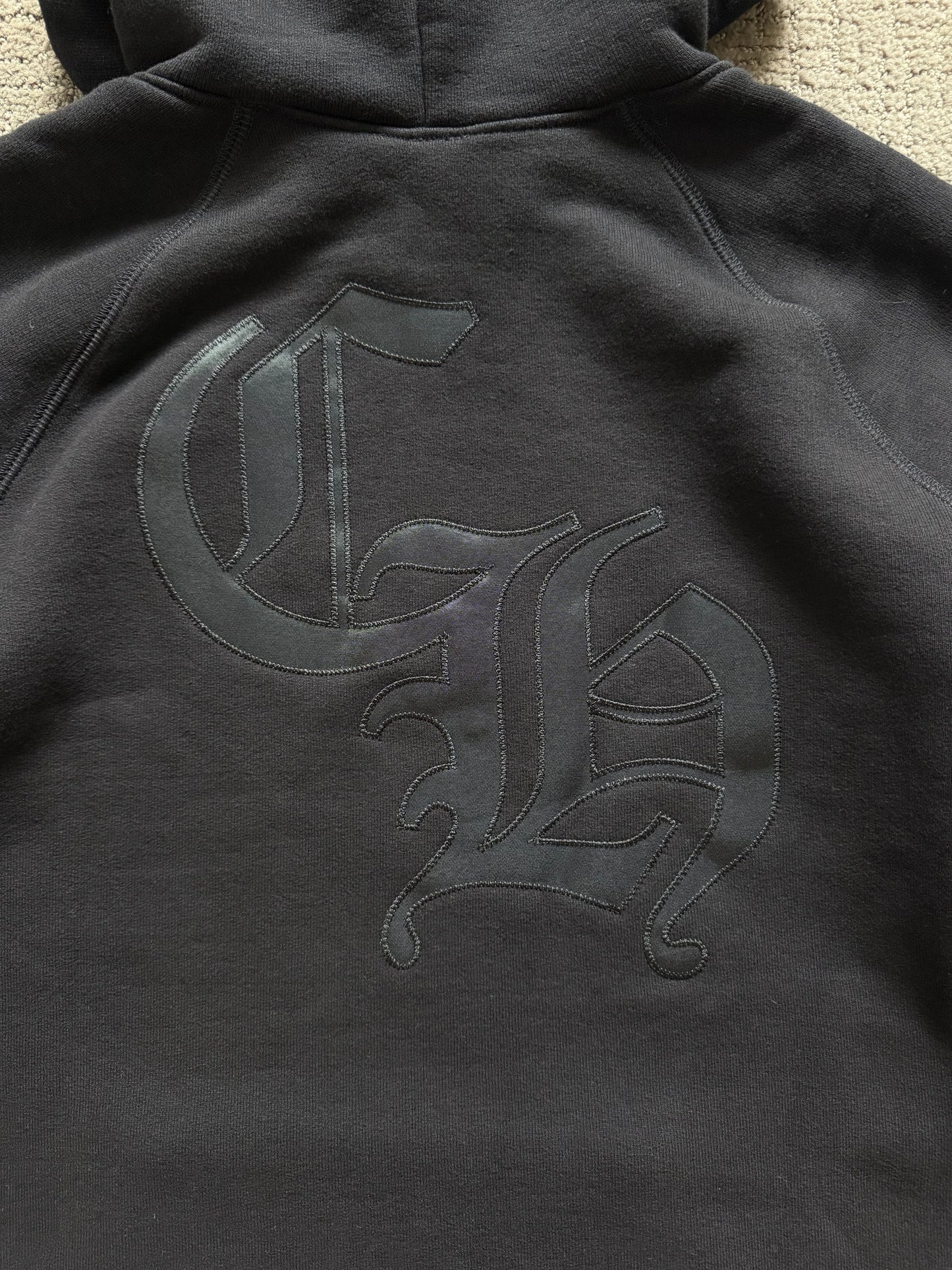 Chrome Hearts Seven-11 Triple Cross Hoodie Black