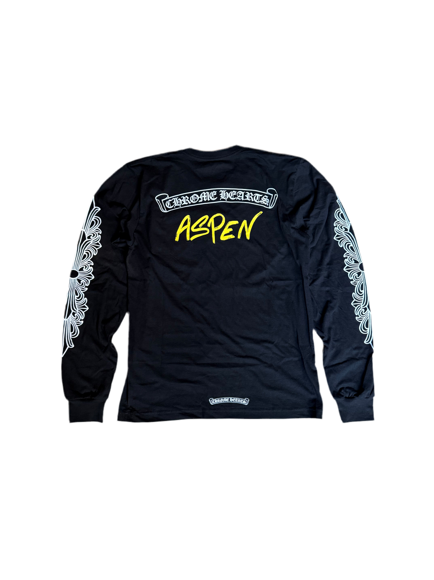 Chrome Hearts Aspen Floral LS T-Shirt Black
