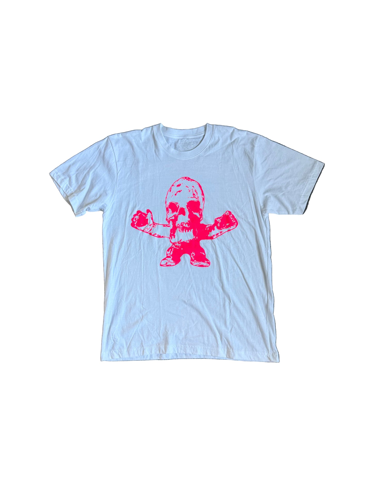 Chrome Hearts Foti Harris Teeter Scroll SS T-Shirt White/Pink