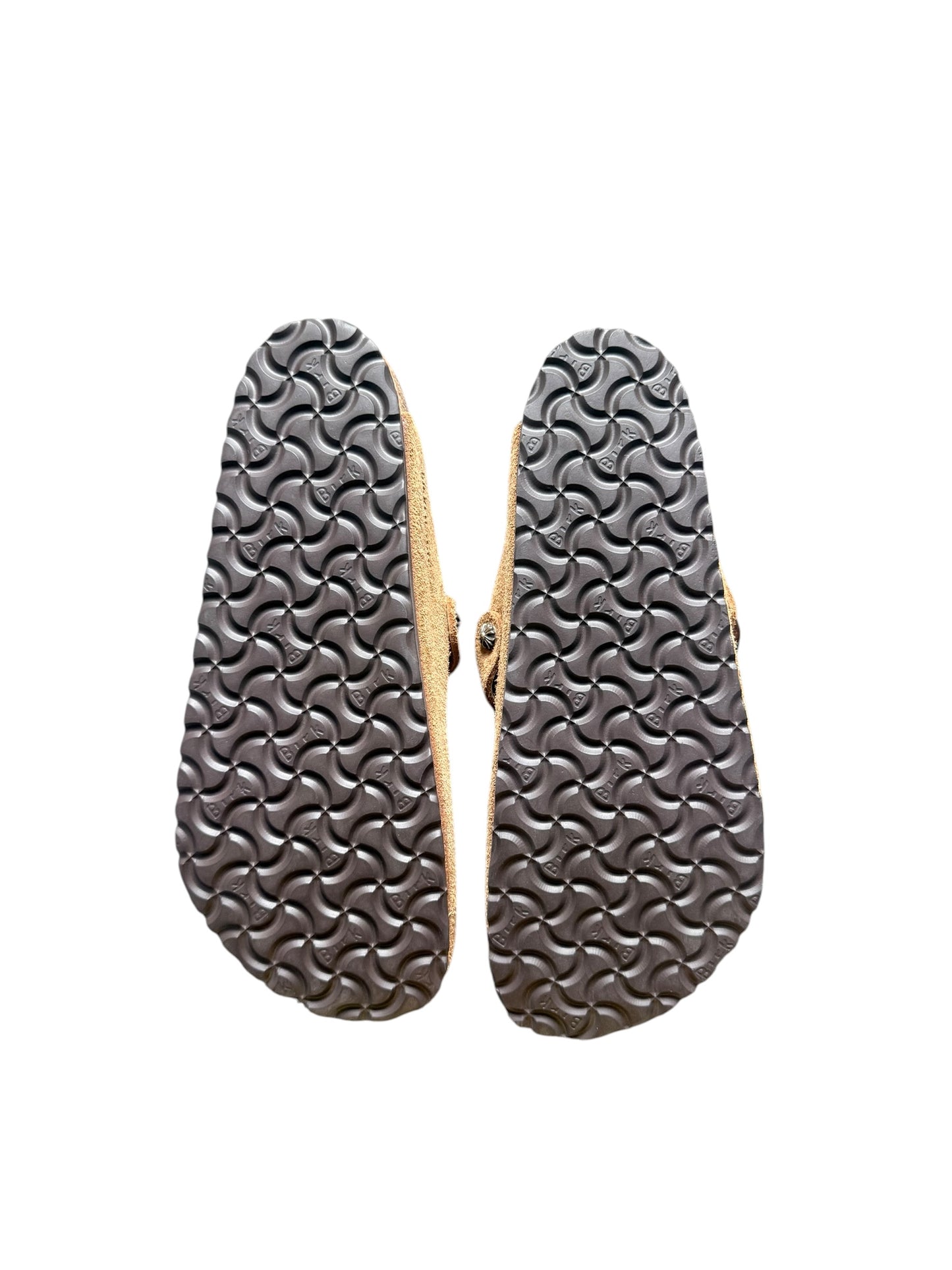 Chrome Hearts Birkenstock Boston with Dagger Embellishment