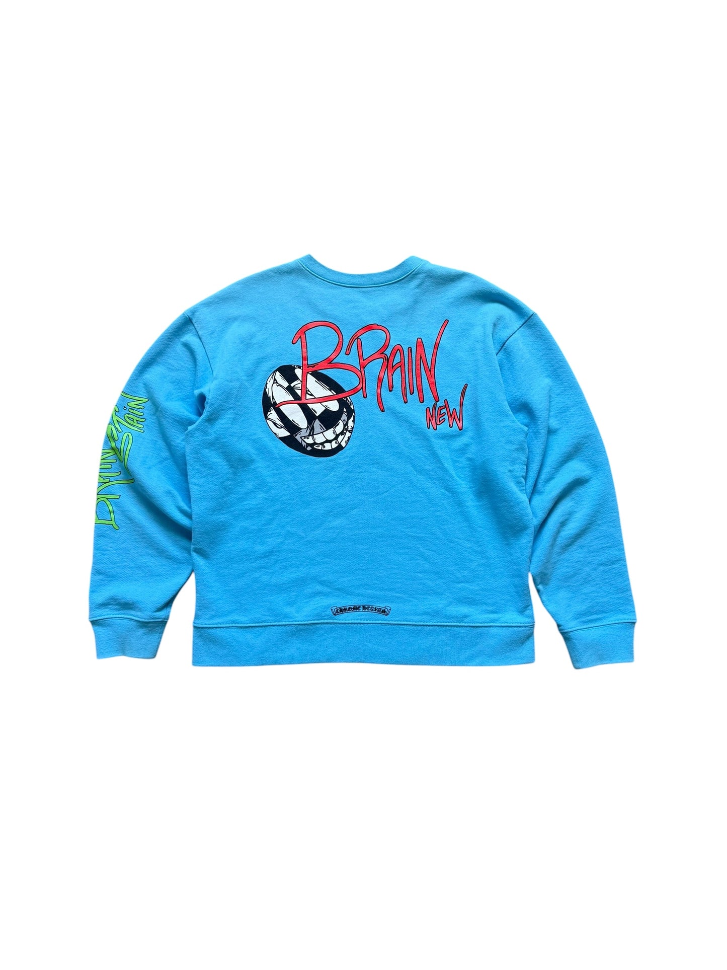 Chrome Hearts Matty Boy Brain New Crewneck Sweatshirt