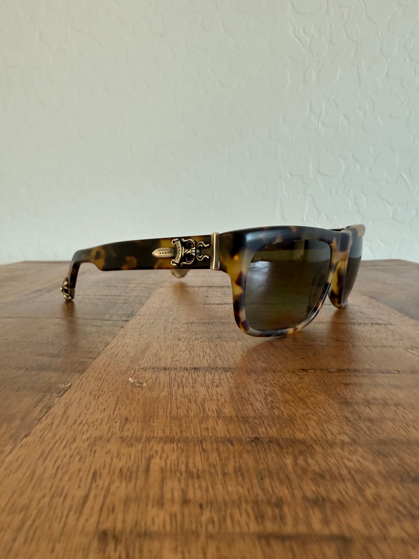 Chrome Hearts Sluss Bussin Sunglasses Tortoise