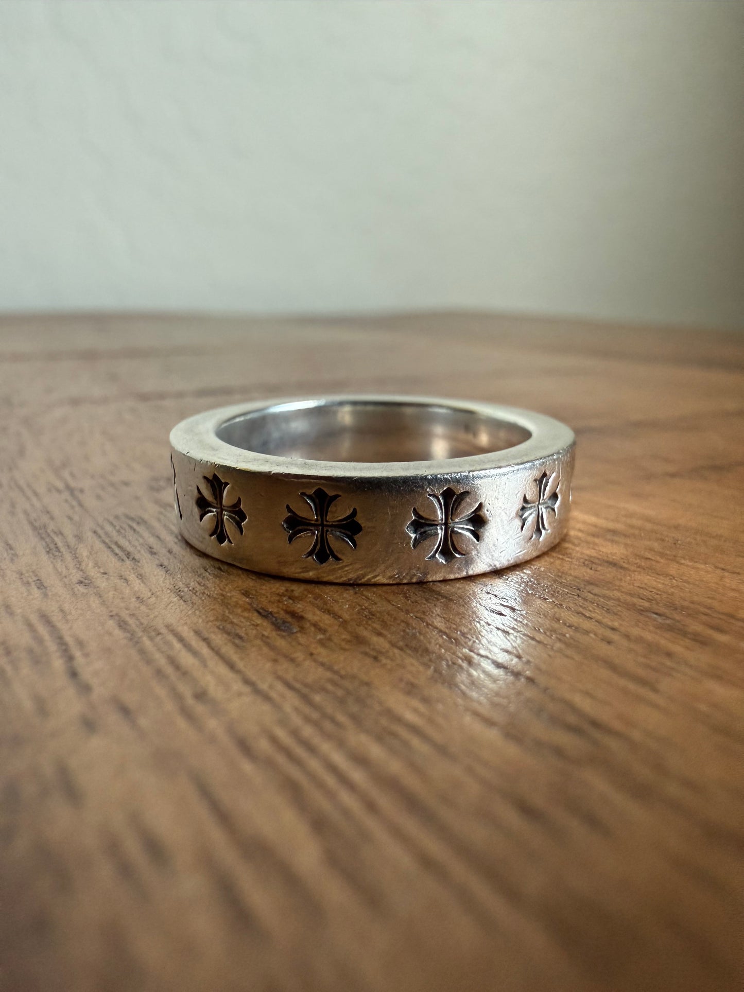 Chrome Hearts Forever Ring Silver