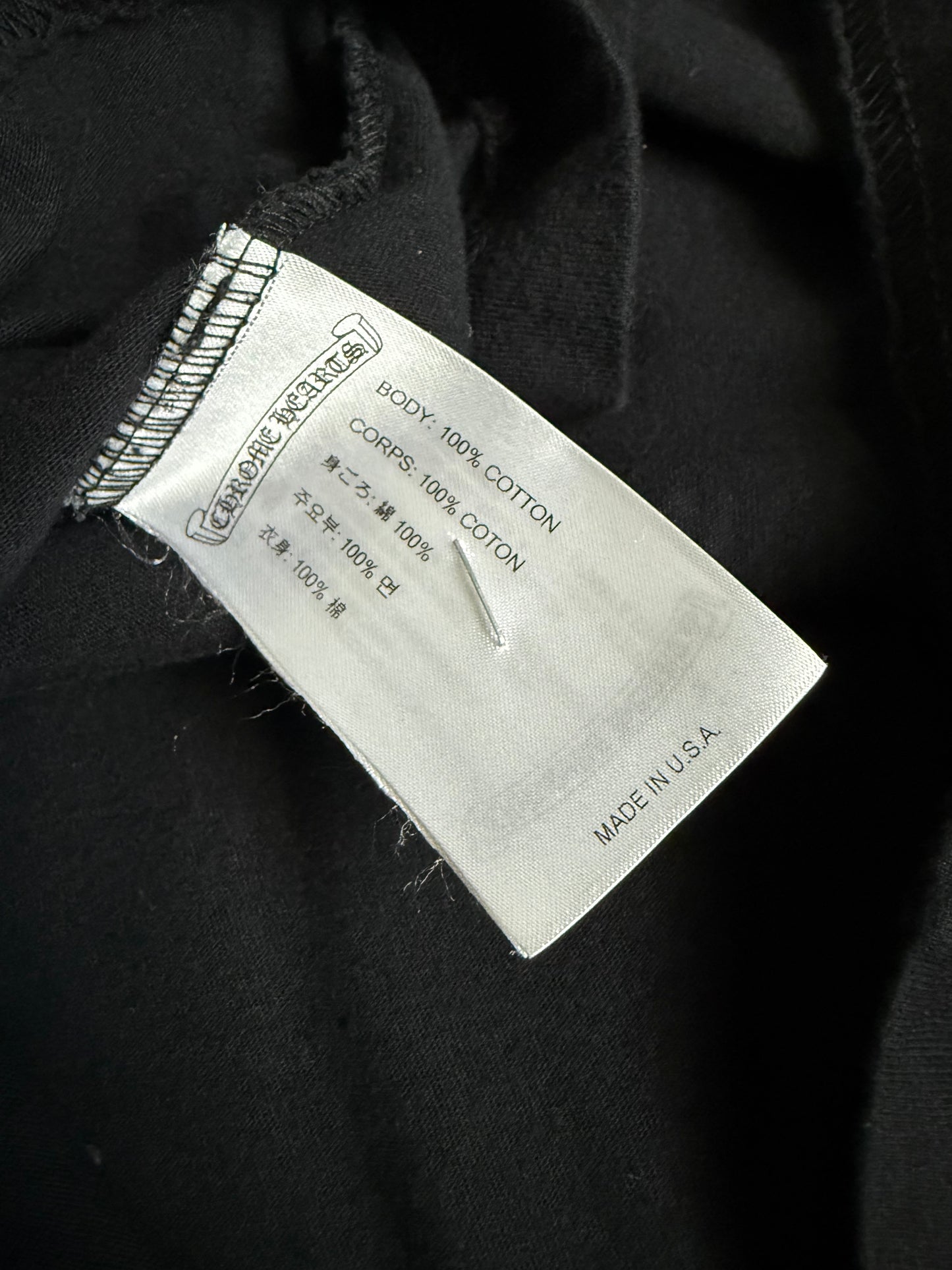 Chrome Hearts Stencil Vine Dagger SS T-Shirt Black/Red