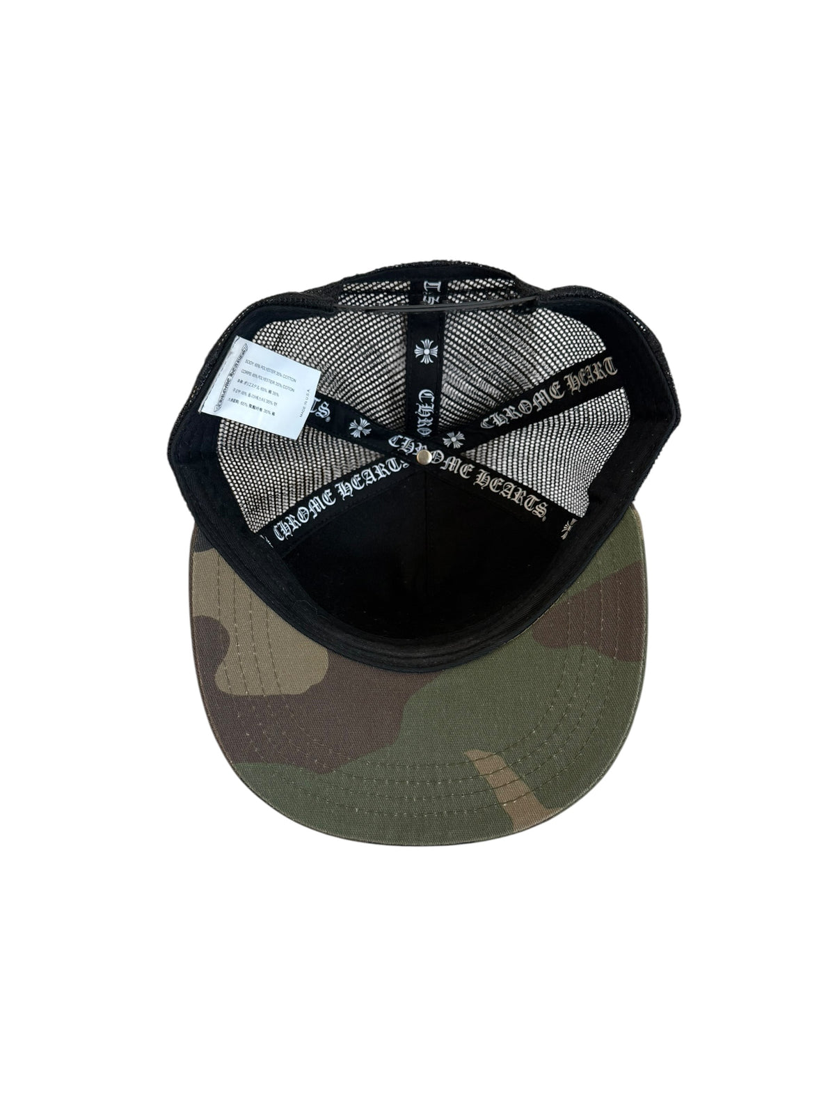 Chrome Hearts King Taco Patch Camo Trucker