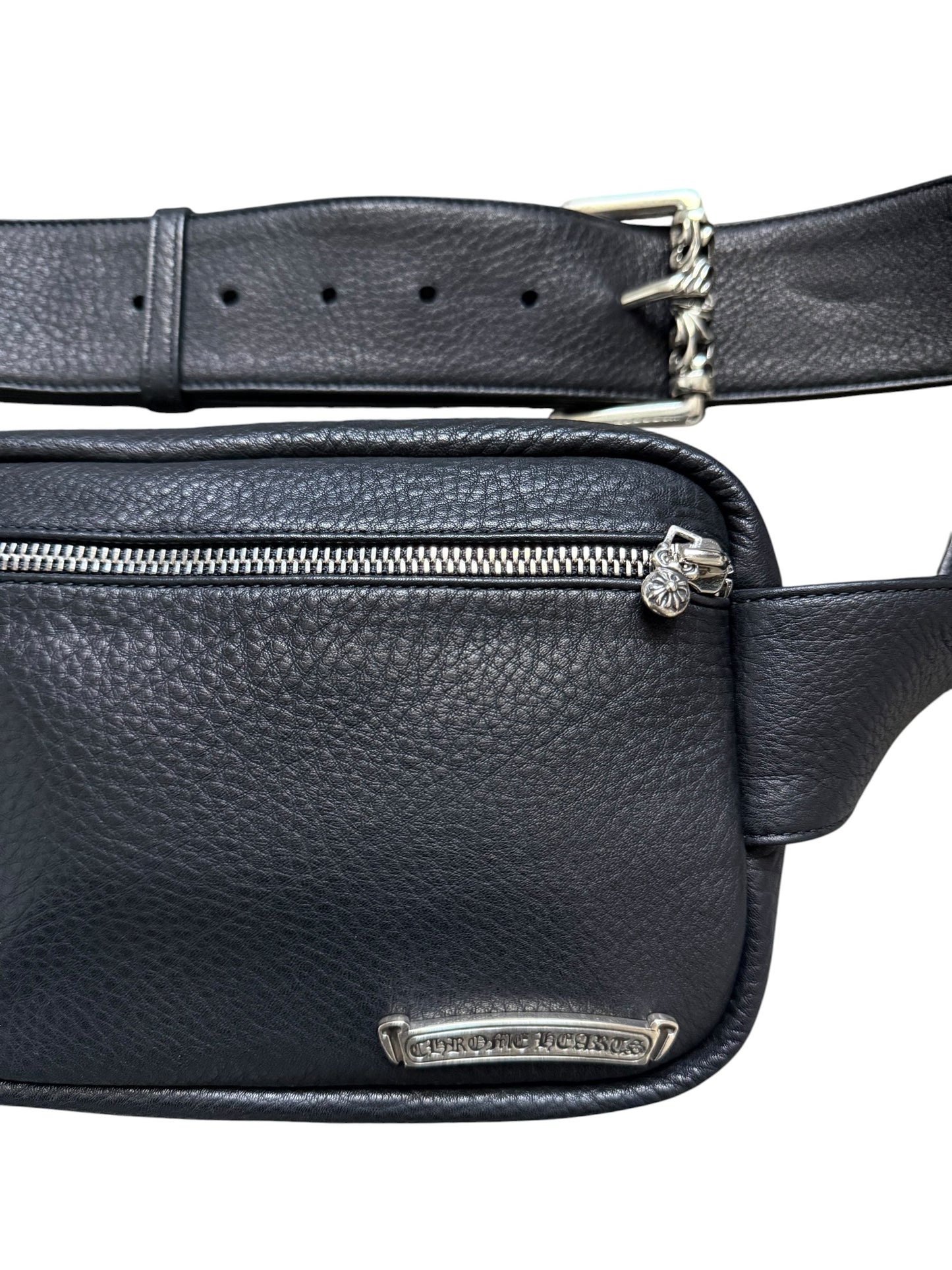 Chrome Hearts Lamb Leather Roller Belt Bag