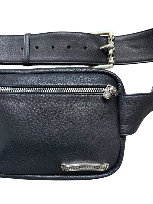 Chrome Hearts Lamb Leather Roller Belt Bag