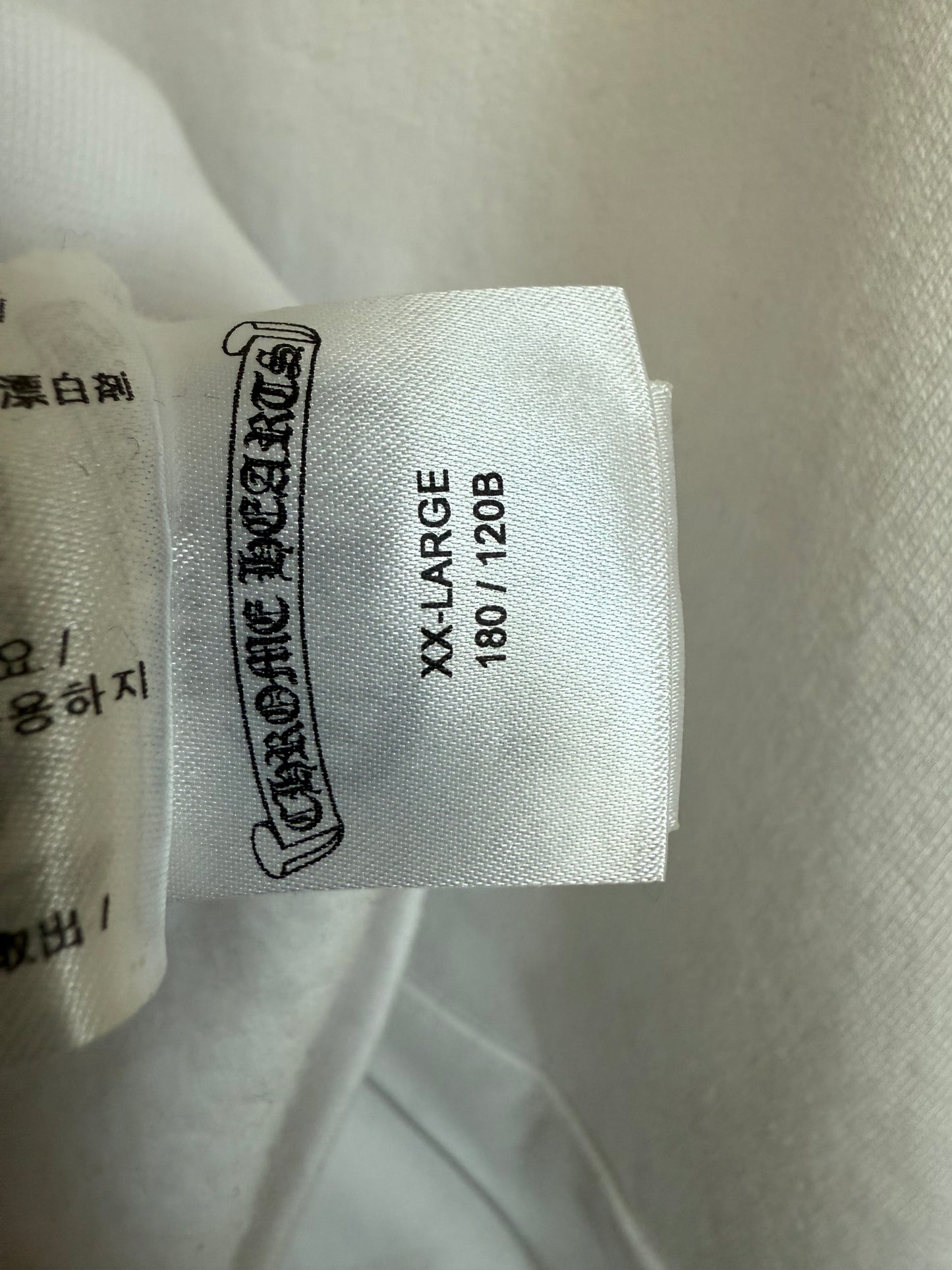 Chrome Hearts Horseshoe Floral Pullover Hoodie White