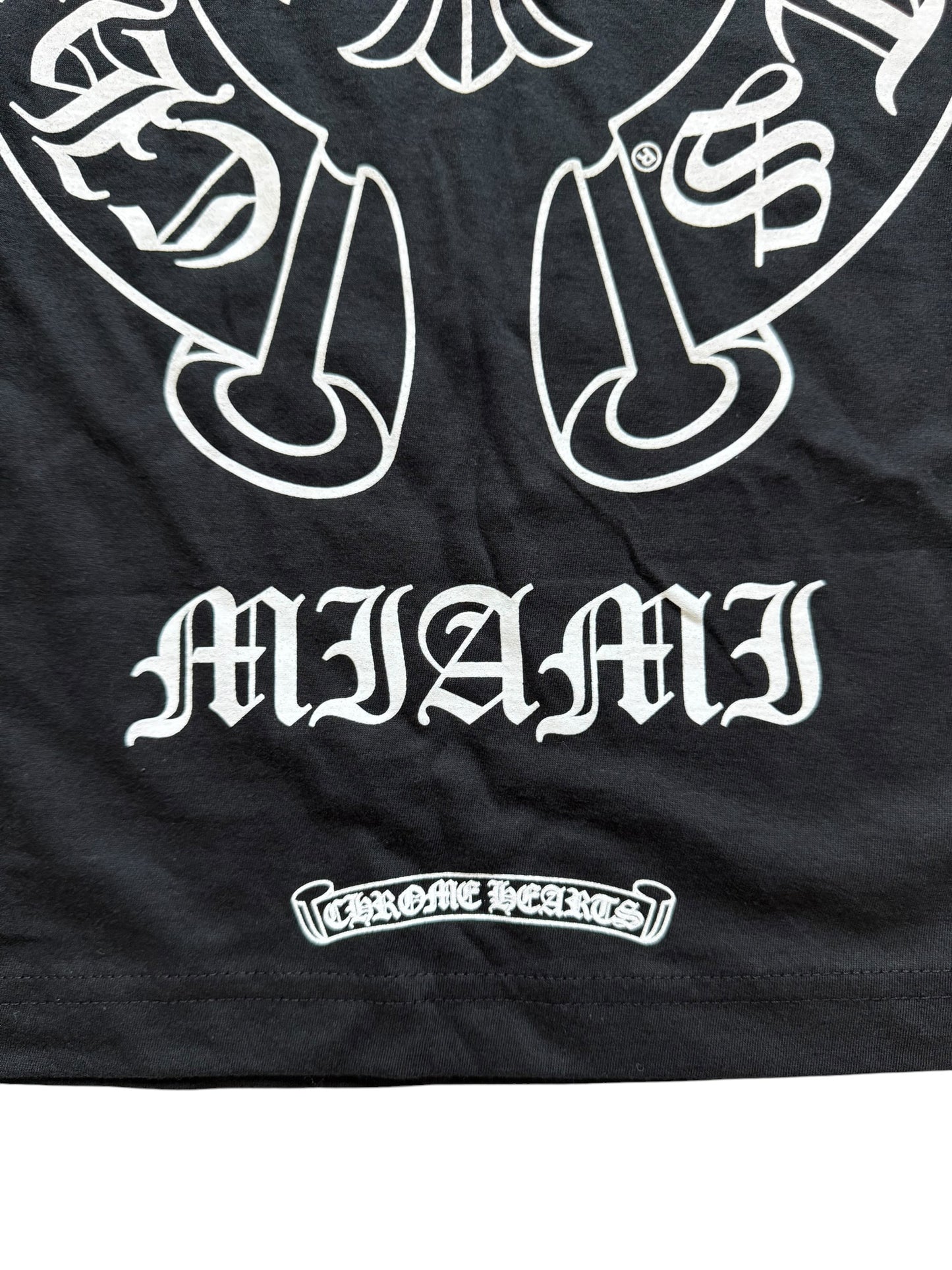 Chrome Hearts Miami Horseshoe Short Sleeve T-Shirt