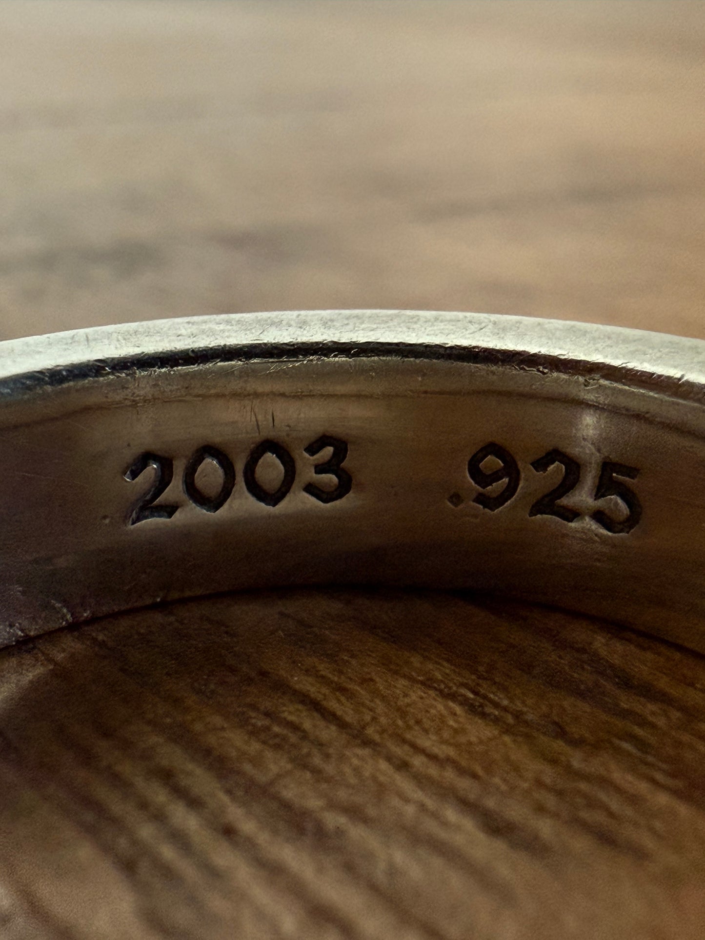 Chrome Hearts Forever Ring Silver