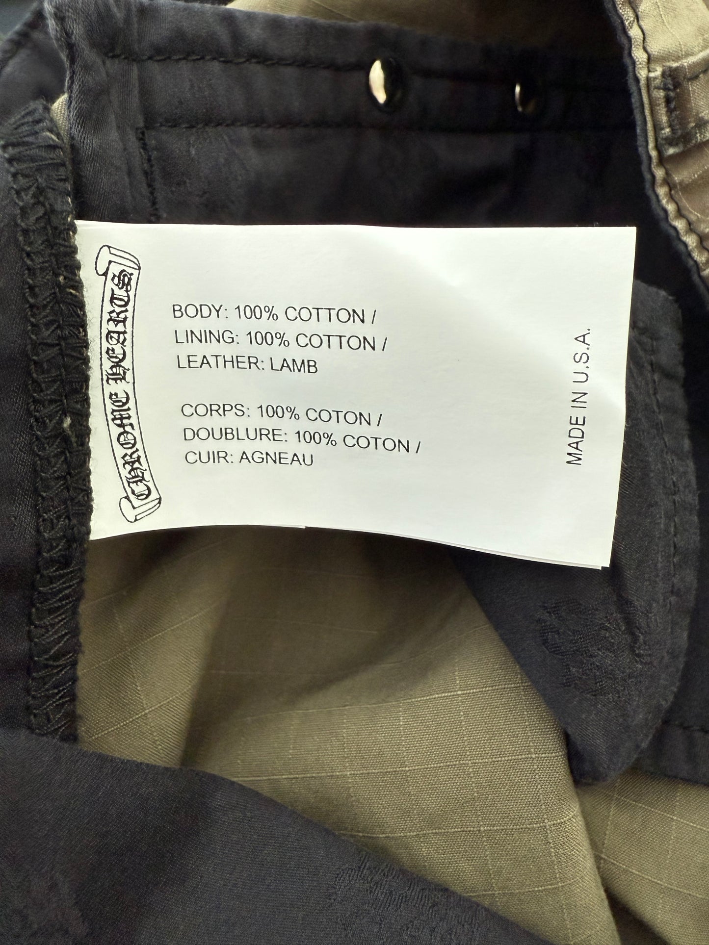 Chrome Hearts Devil Dog Camo Cargo Shorts