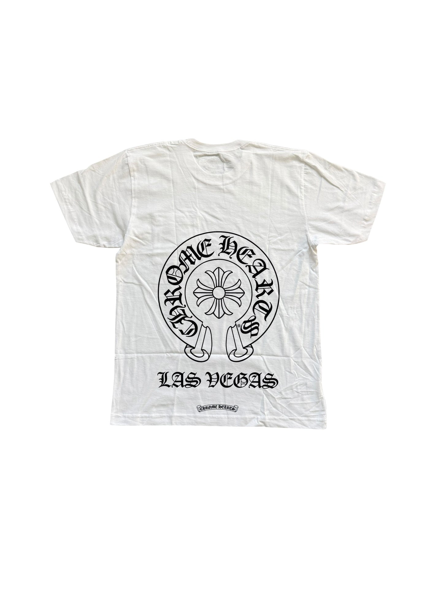 Chrome Hearts Las Vegas Horseshoe Short Sleeve T-Shirt