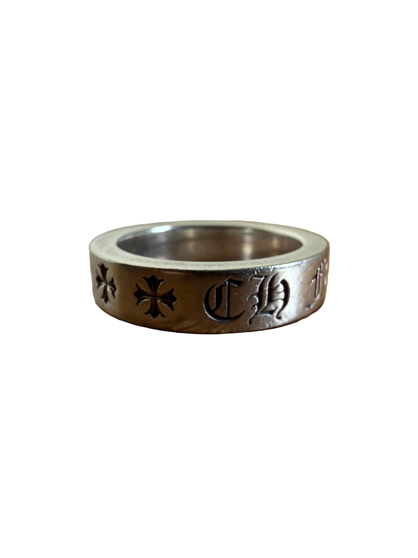 Chrome Hearts Forever Ring Silver