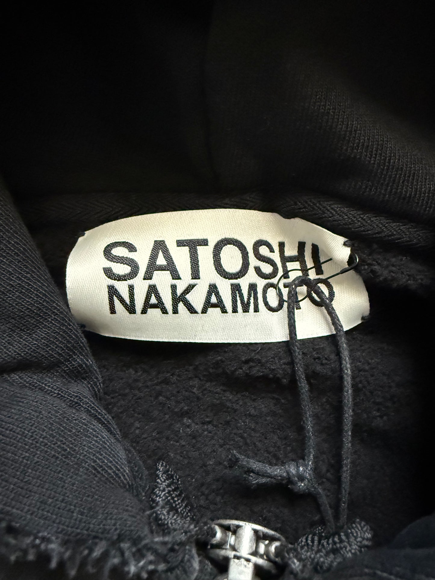 Satoshi Nakamoto Luke Fleece Zip Up Hoodie
