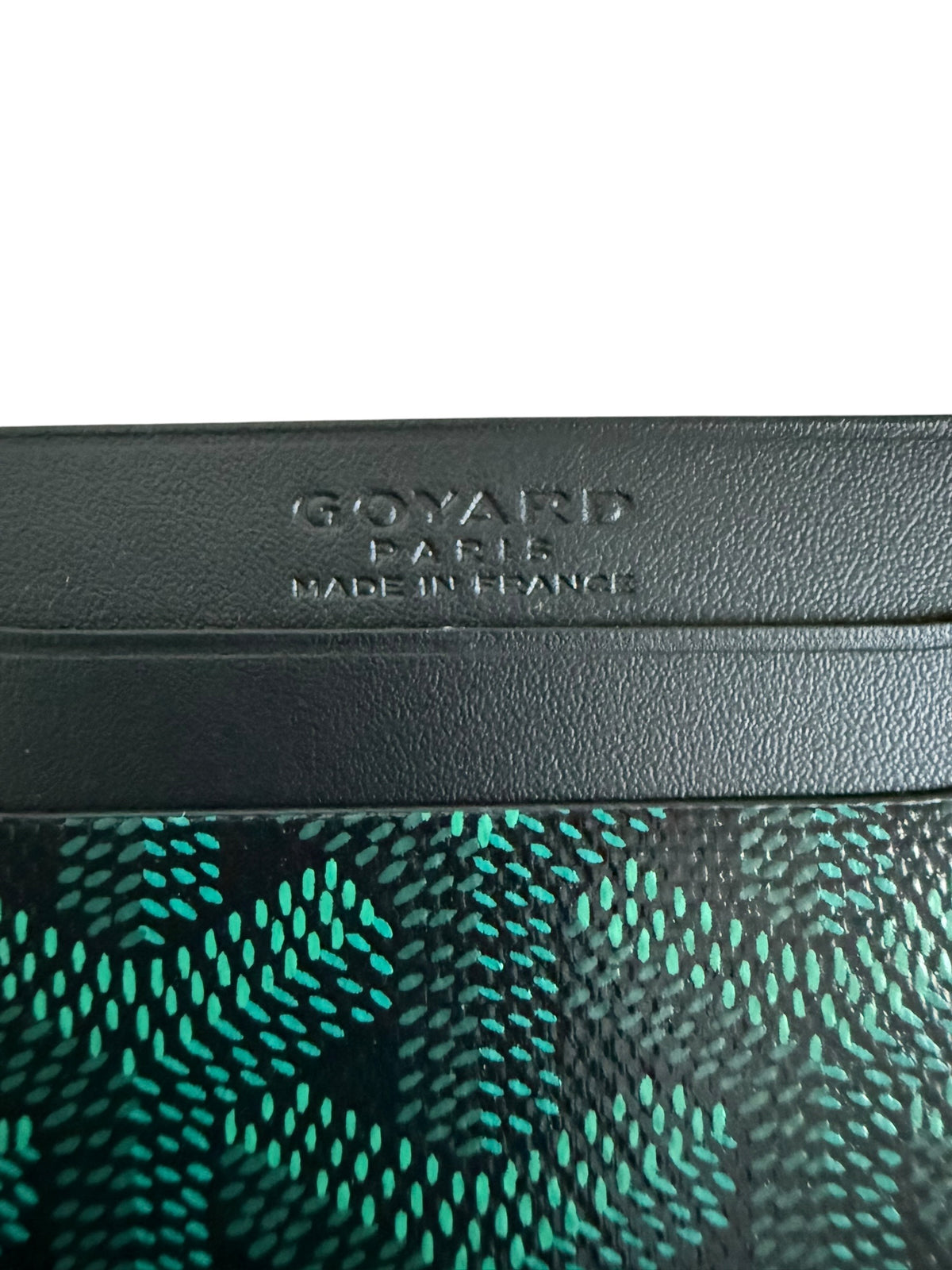 Goyard Saint Sulpice Evergreen Card Holder