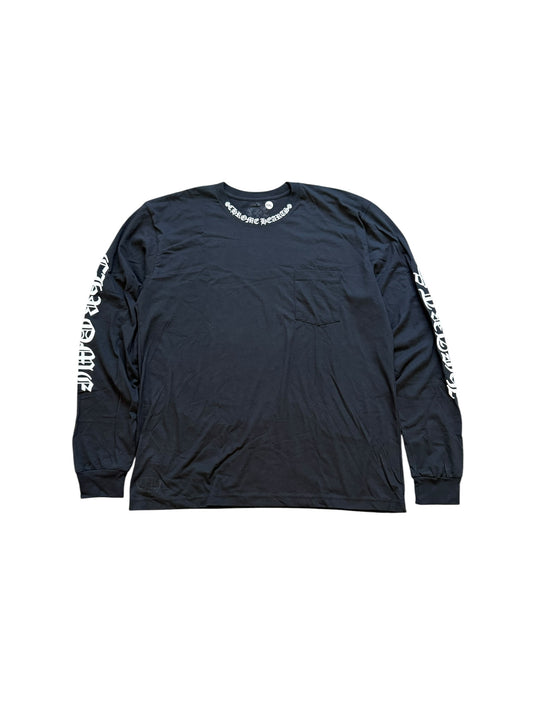 Chrome Hearts Neck Logo Long Sleeve