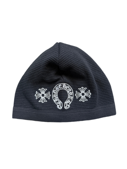 Chrome Hearts Horseshoe Thermal Skull Cap Black