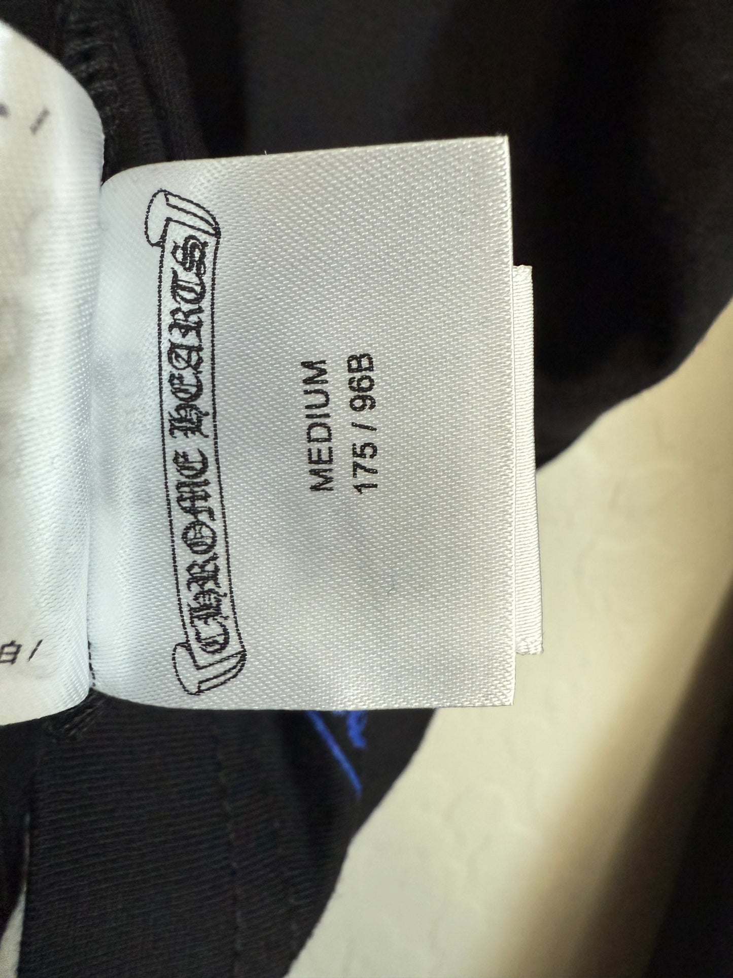 Chrome Hearts 1988 Neck Logo LS T-Shirt Black/Blue