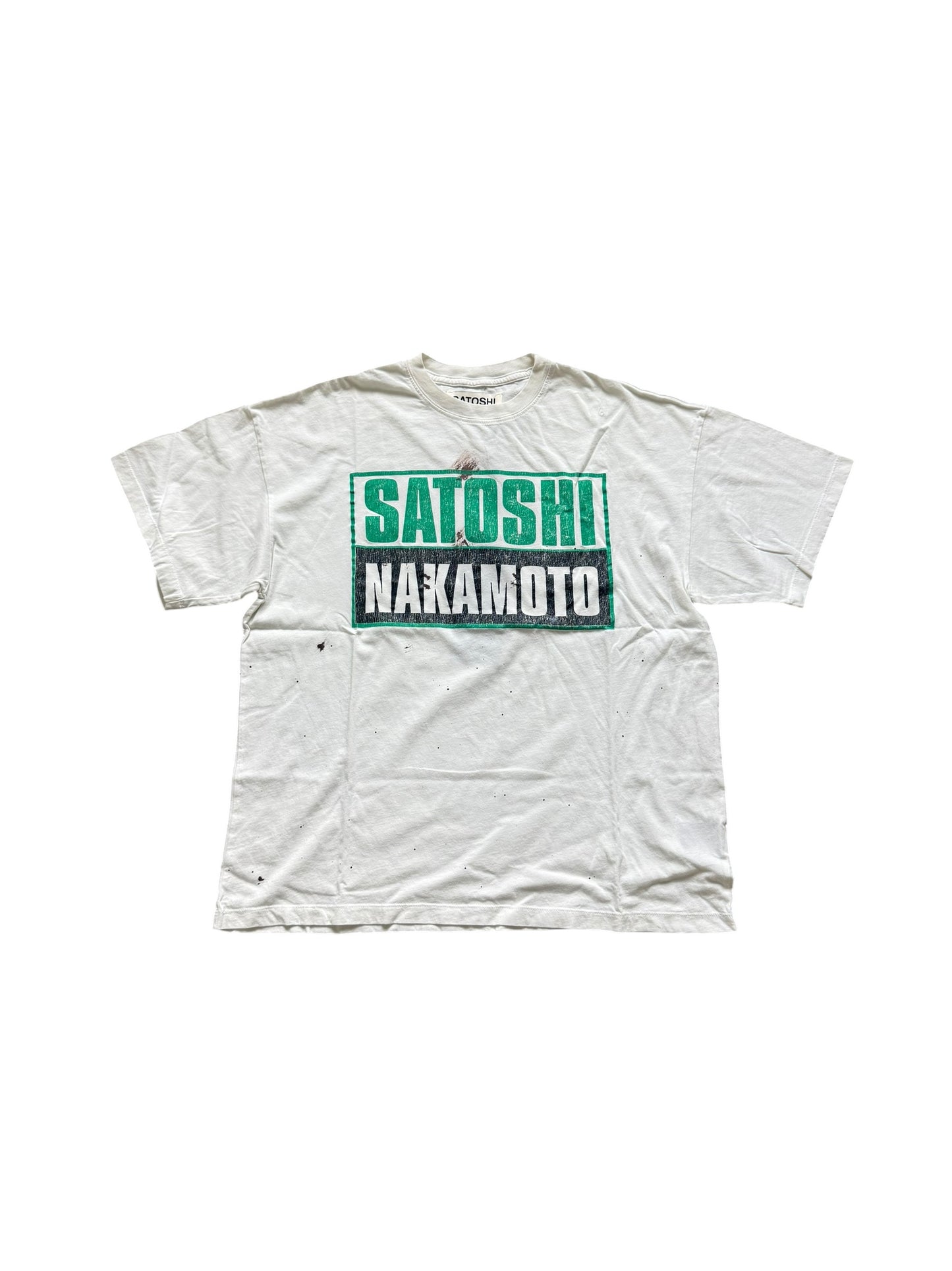 Satoshi Nakamoto Burn Supply T-Shirt