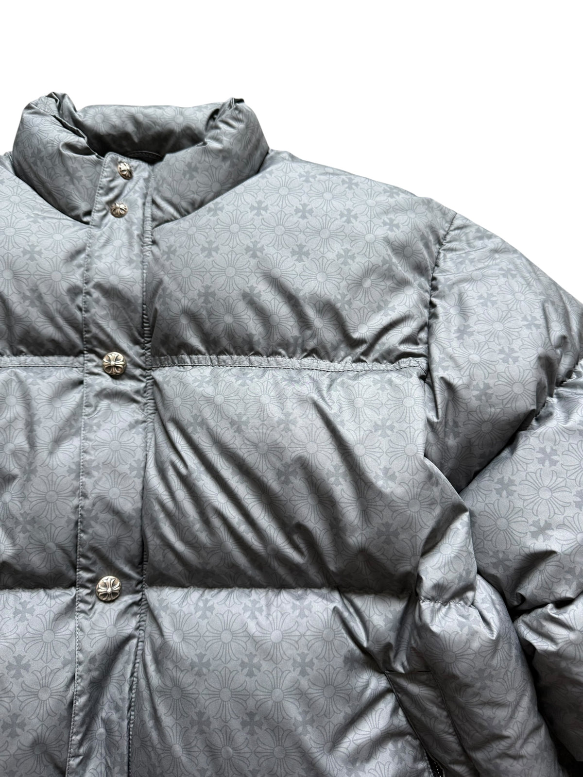 Chrome Hearts Plus Cross Monogram Puffer Jacket