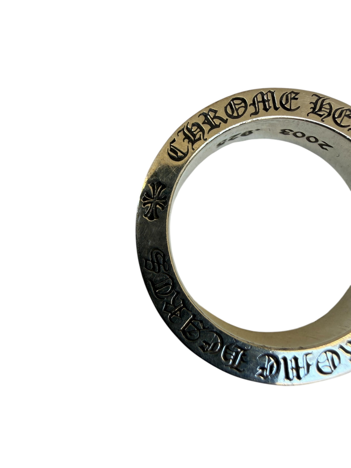 Chrome Hearts Silver Forever Spacer Ring