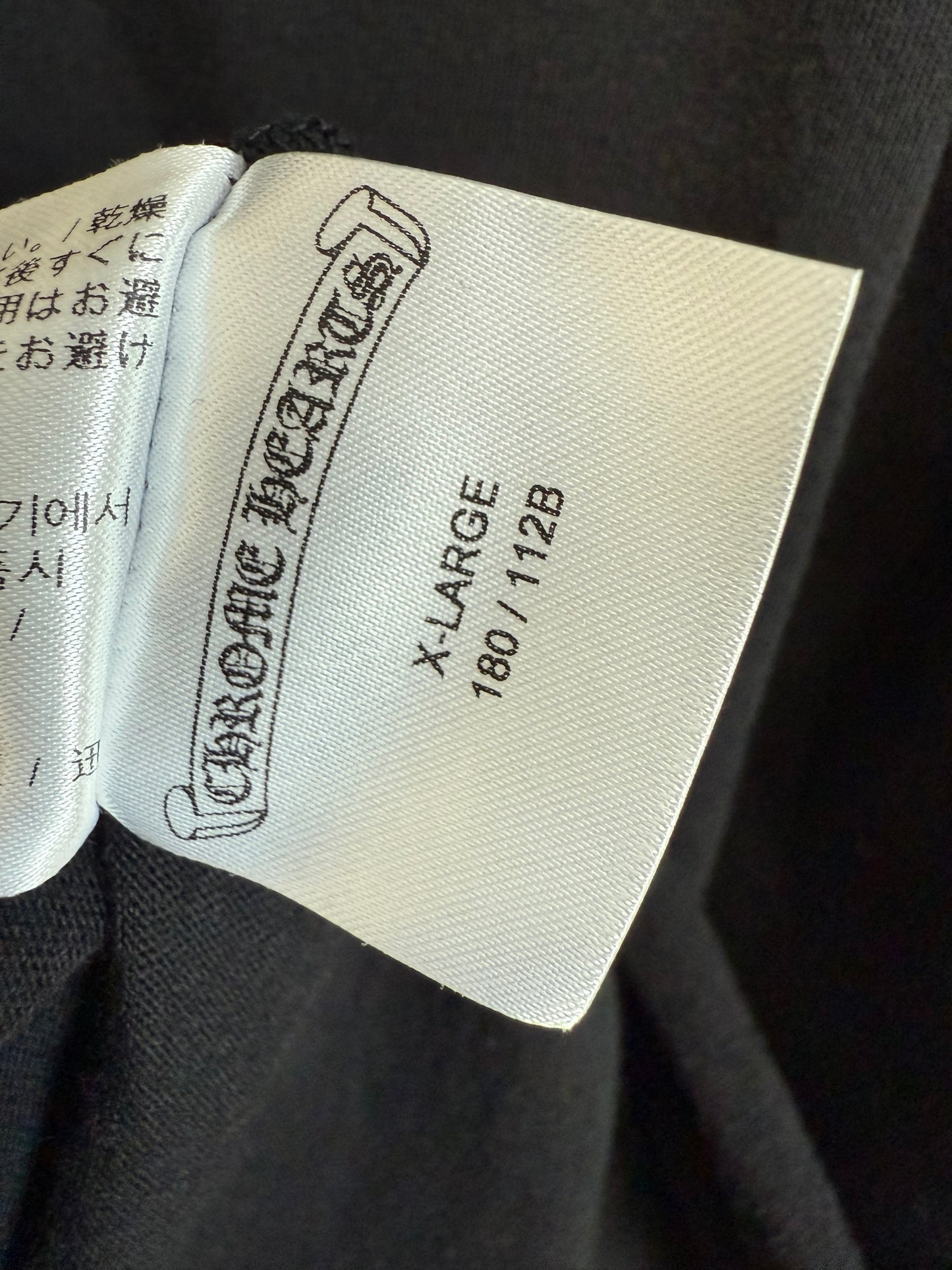 Chrome Hearts Horseshoe Dagger LS T-Shirt Black/Blu