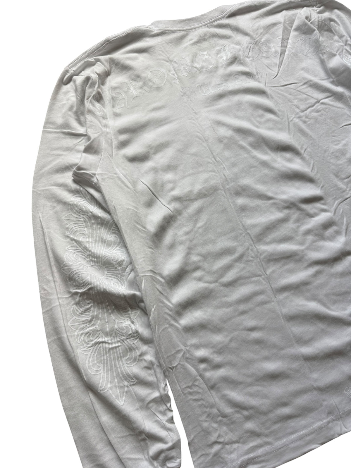 Chrome Hearts Horseshoe Floral Long Sleeve