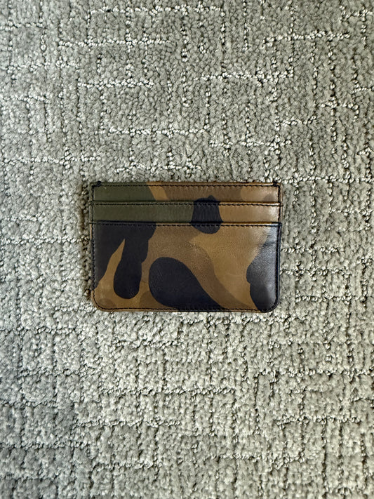 Chrome Hearts Leather Cardholder Camo