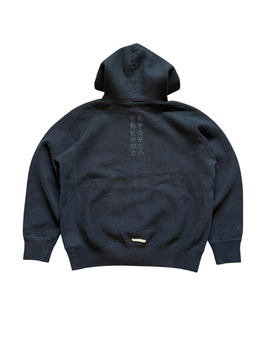 Chrome Hearts Kingfish Embroidered Zip Up Hoodie