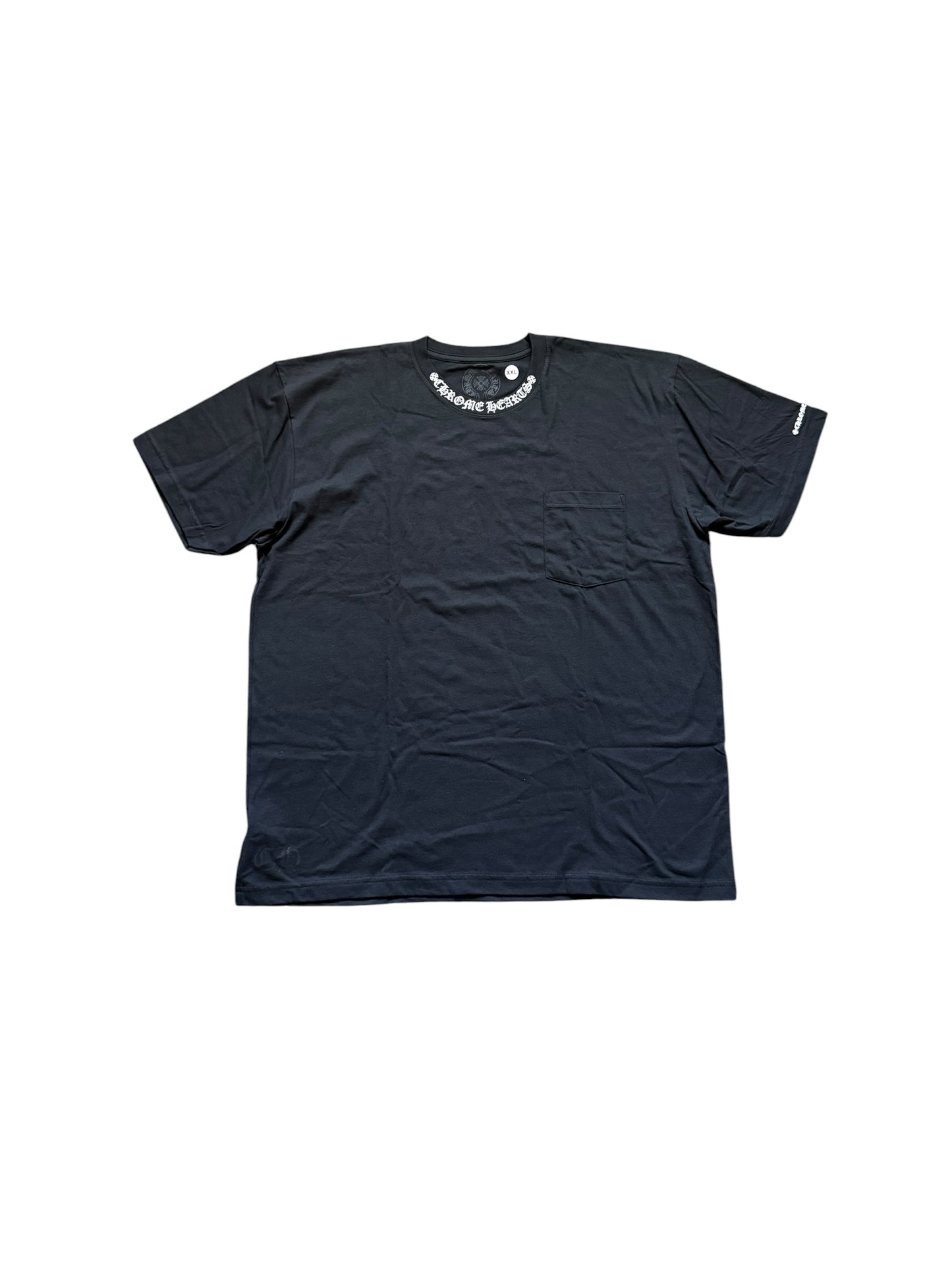 Chrome Hearts Neck Logo Short Sleeve T-Shirt