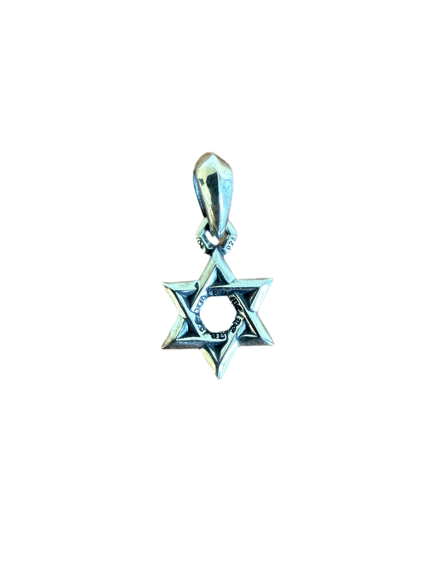 Chrome Hearts Star of David .925 Silver Charm