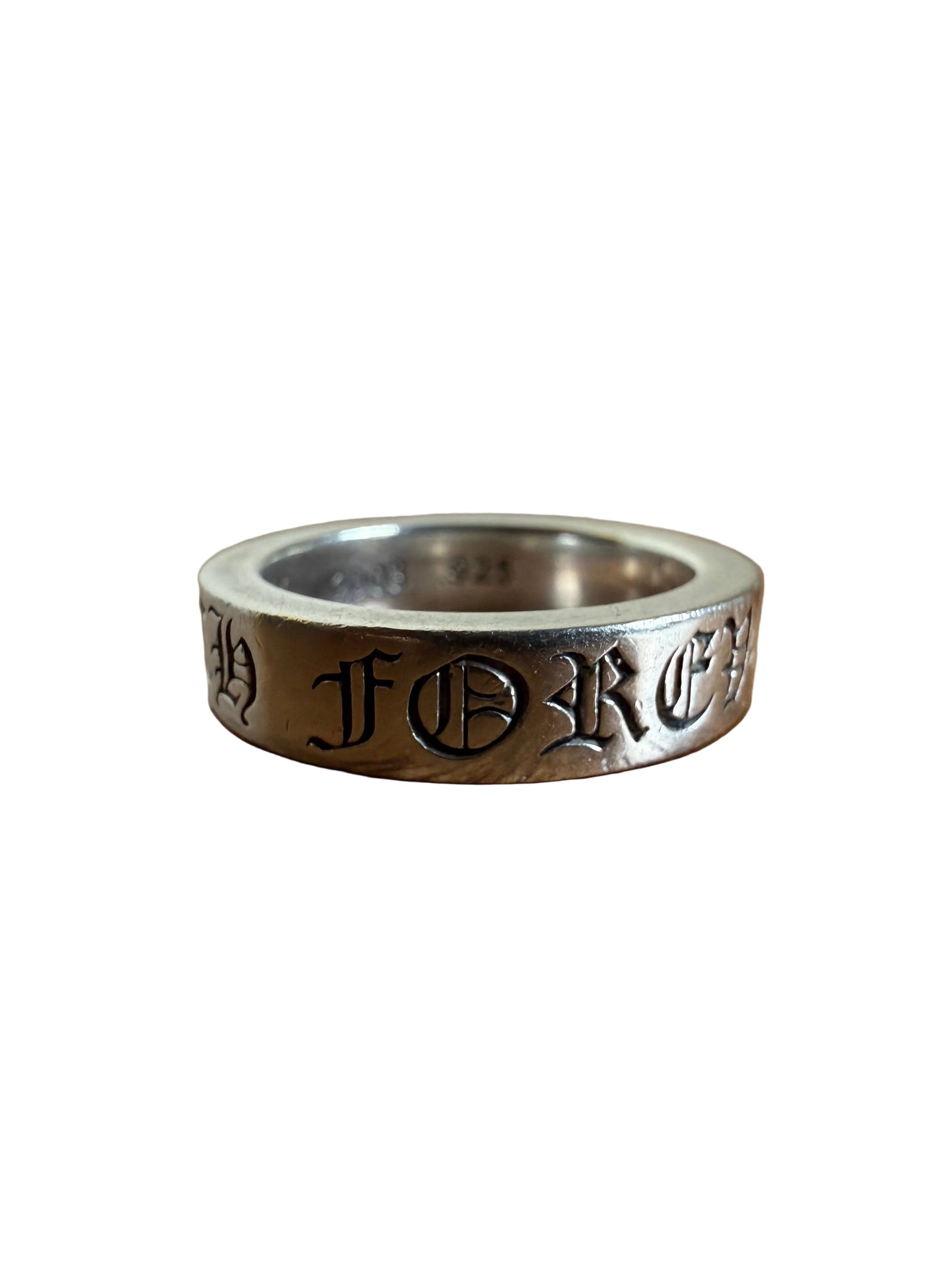 Chrome Hearts Forever Ring Silver