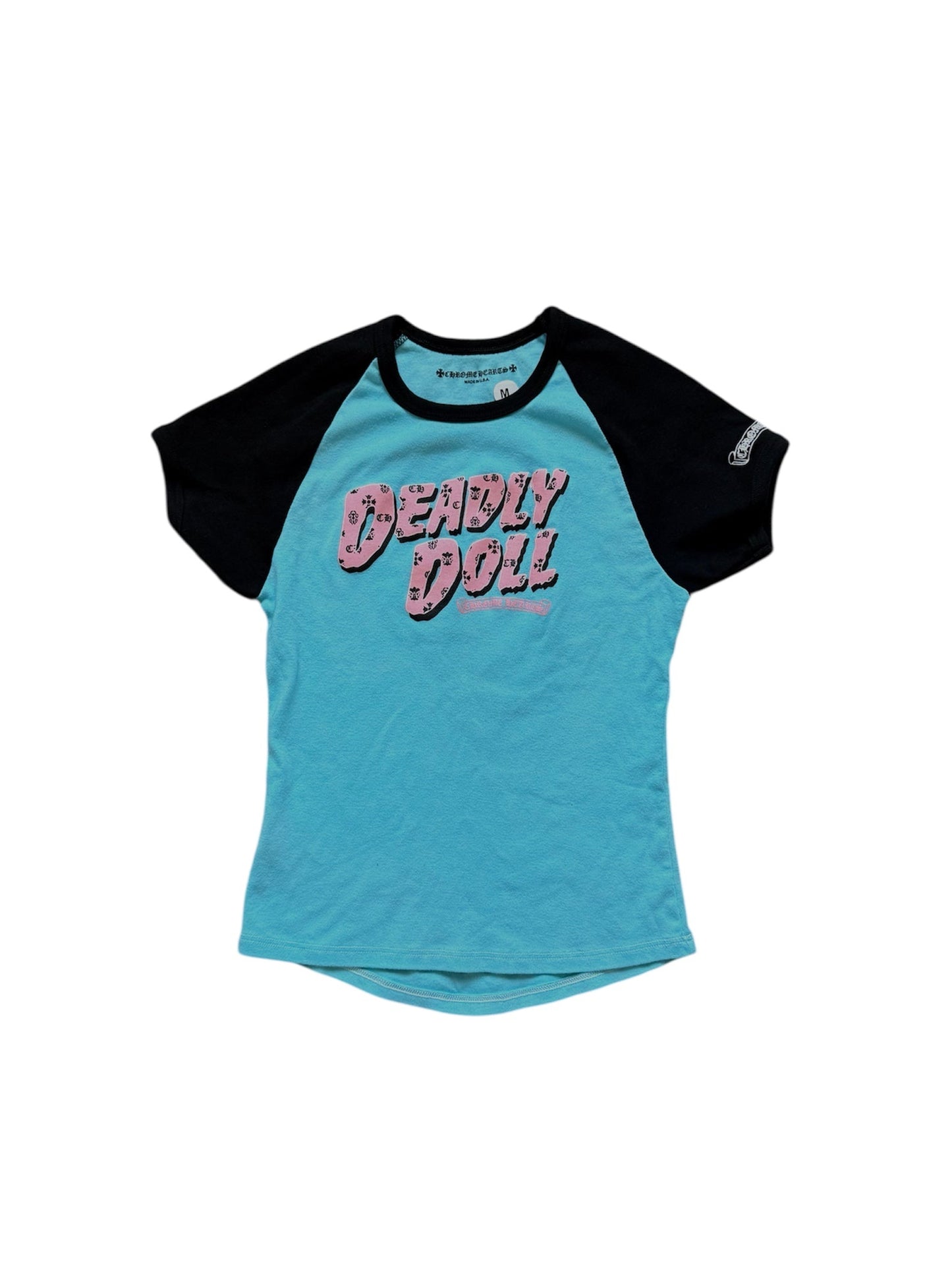 Chrome Hearts Deadly Doll Jersey SS Tee Blue