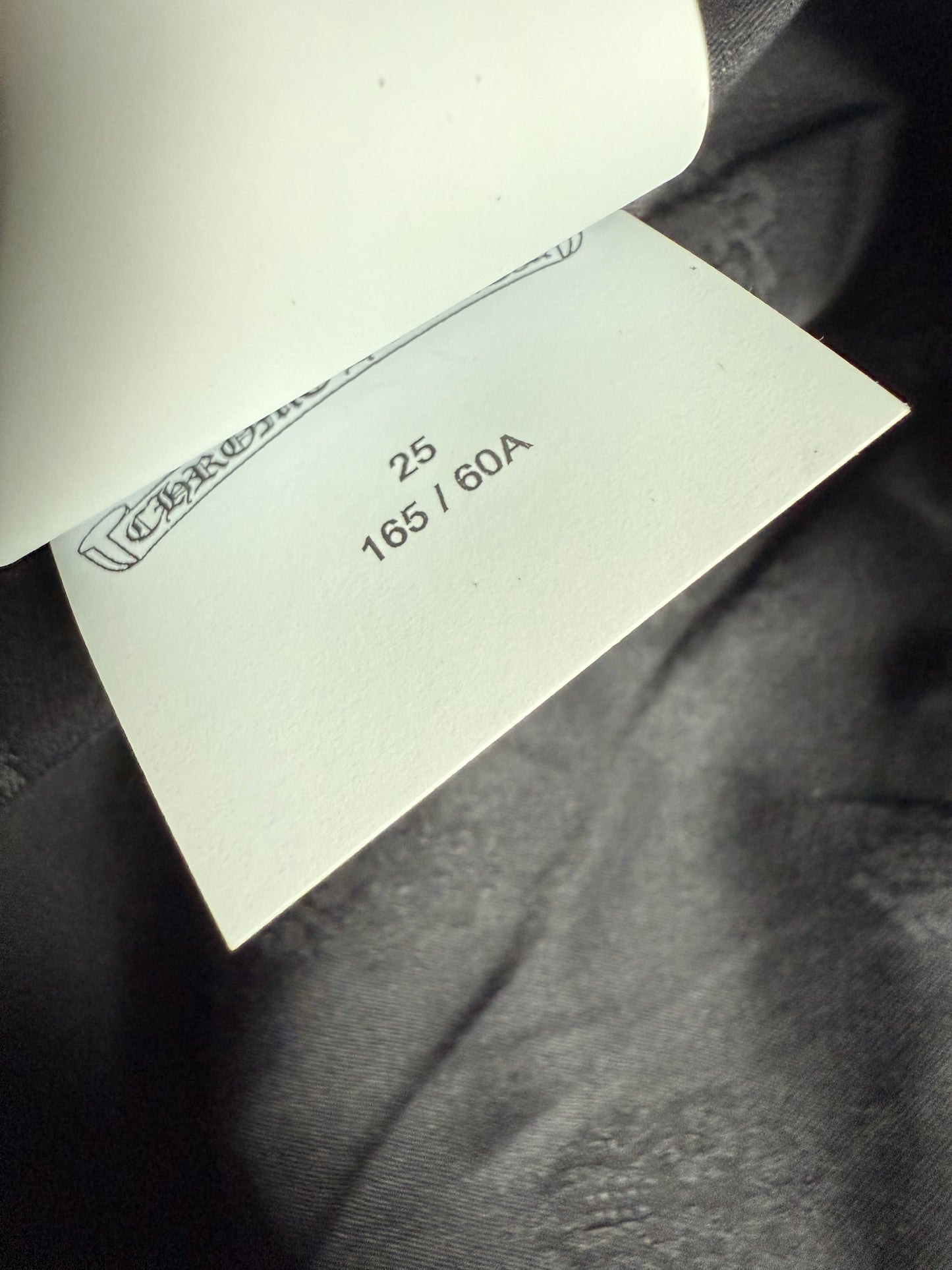 Chrome Hearts Cross Patch Leather Skirt Black