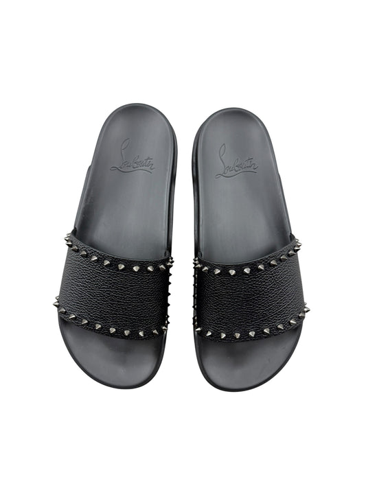 Christian Louboutin Pool Spikes Slides