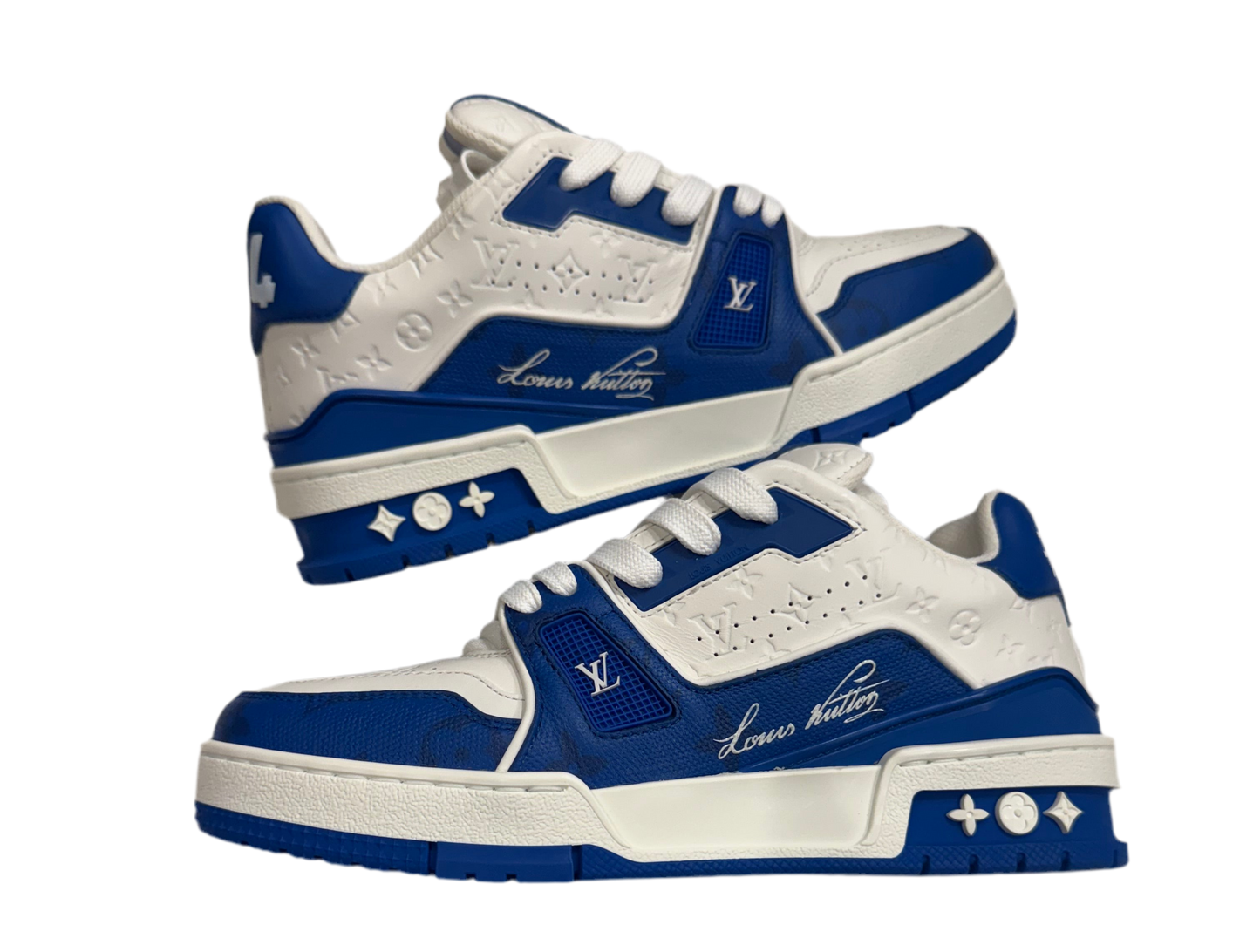 Louis Vuitton Monogram Trainer White/Blue