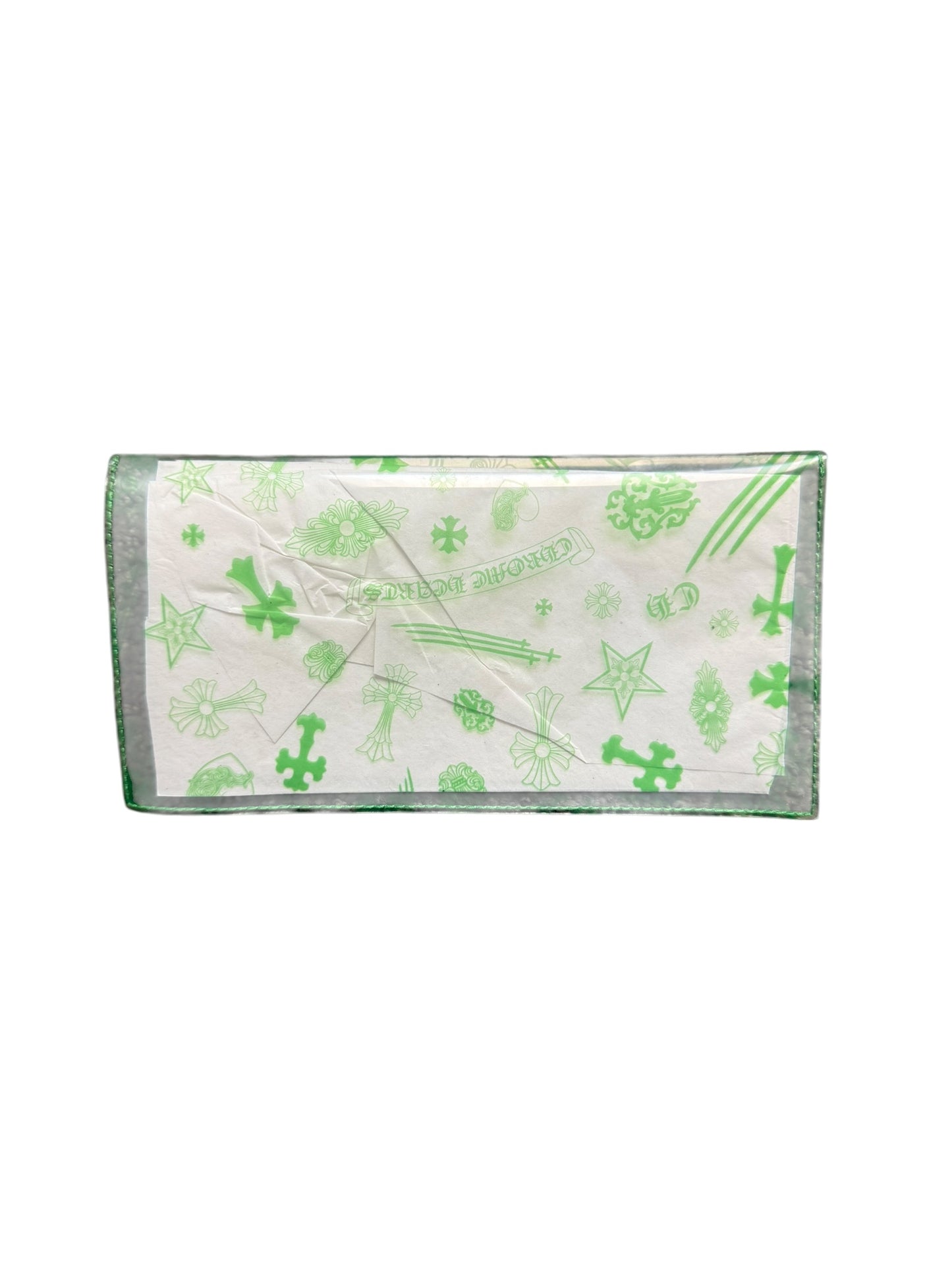 Chrome Hearts Logo Transparent Pouch