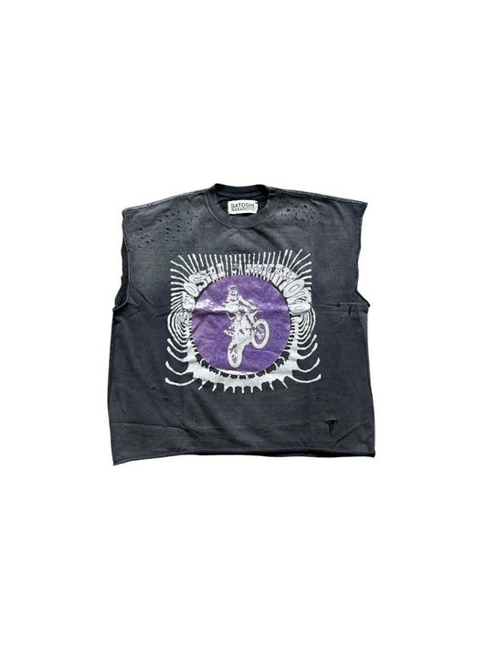 Satoshi Nakamoto Globe Of Death Cutoff T-Shirt