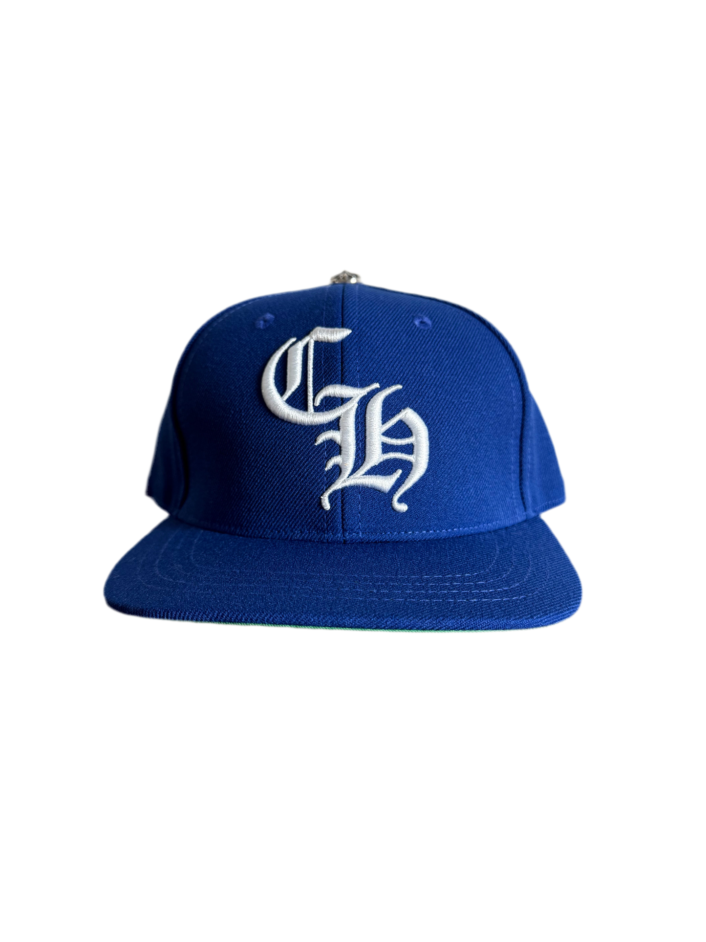 Chrome Hearts CH Logo Snapback Blue/White