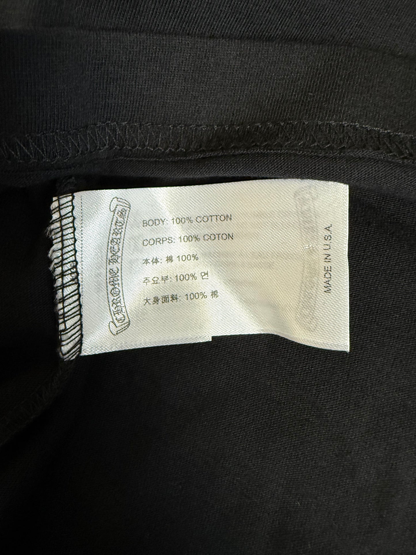 Chrome Hearts Honolulu Exclusive Cross SS T-Shirt Black