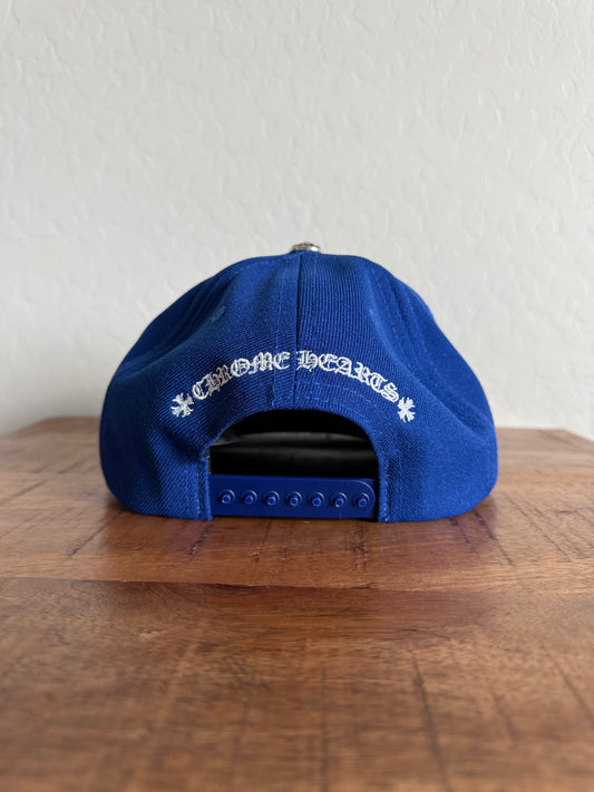 Chrome Hearts CH Logo Snapback Blue/White