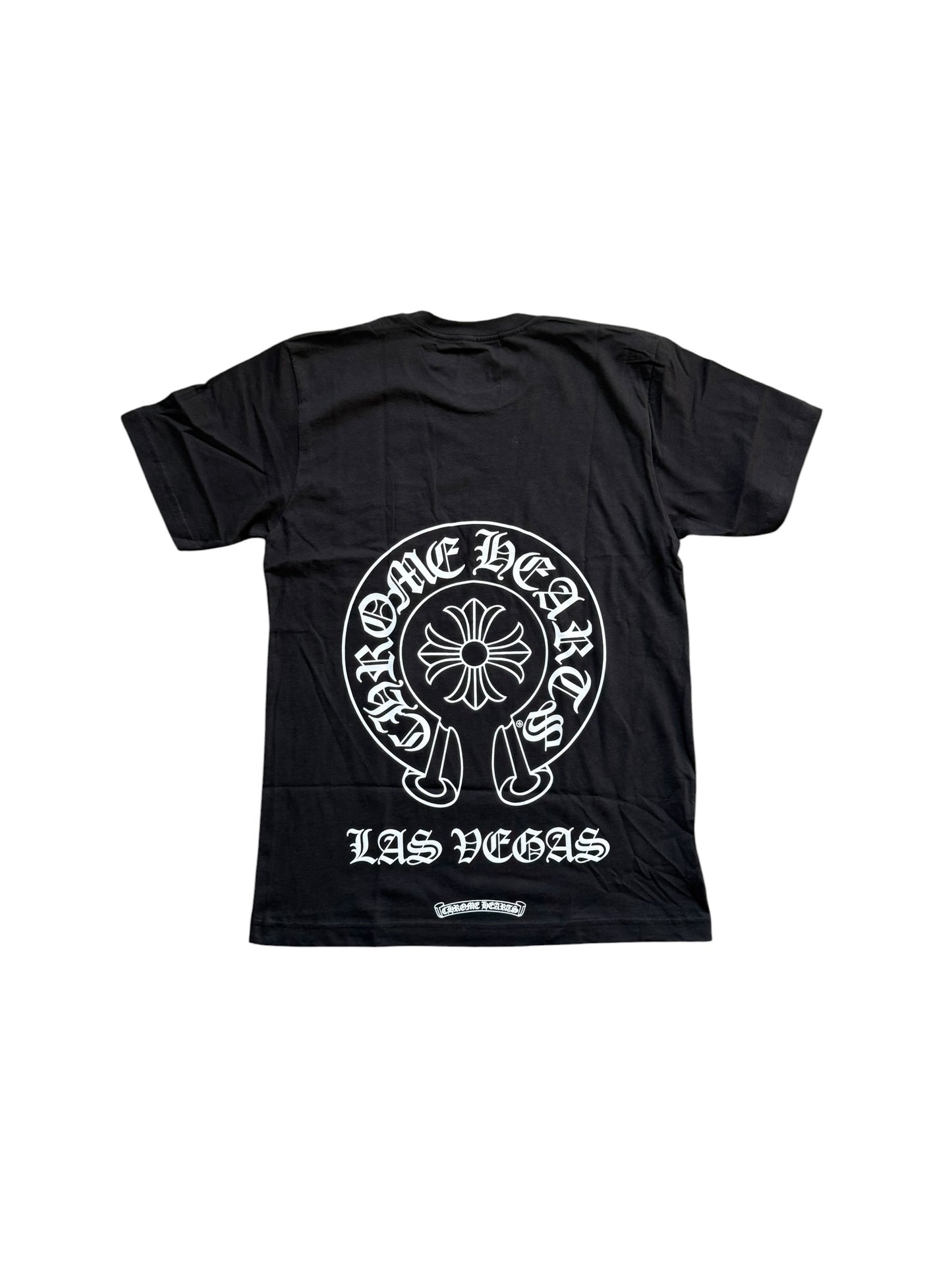 Chrome Hearts Las Vegas Horseshoe Short Sleeve T-Shirt