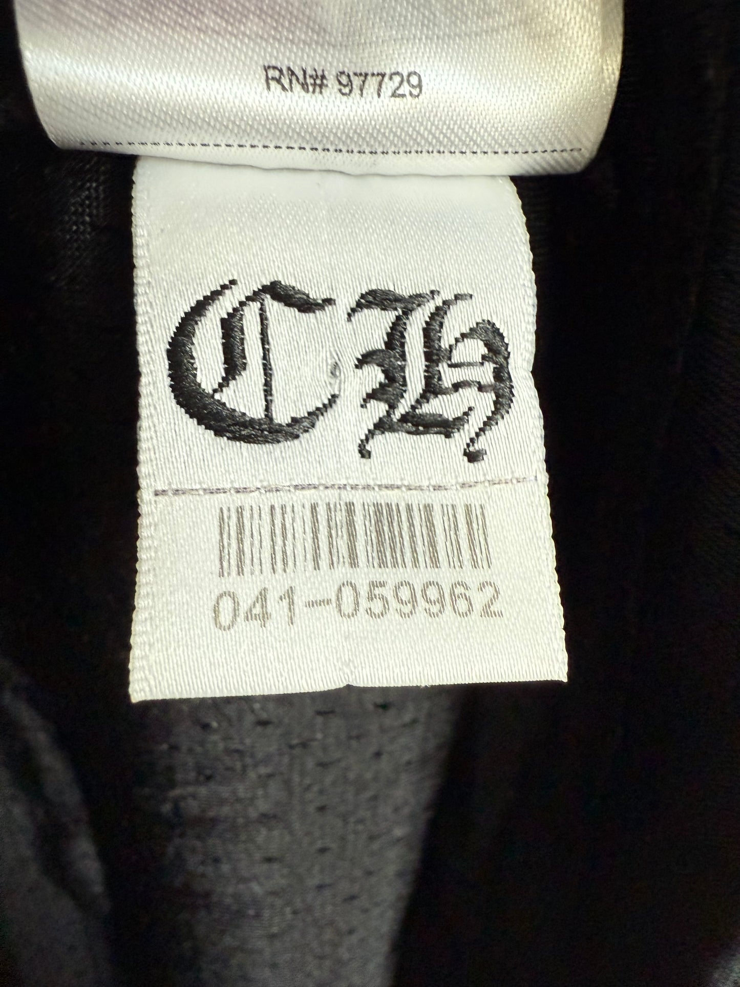 Chrome Hearts Stadium Mesh Jersey Floral SS Black Silver