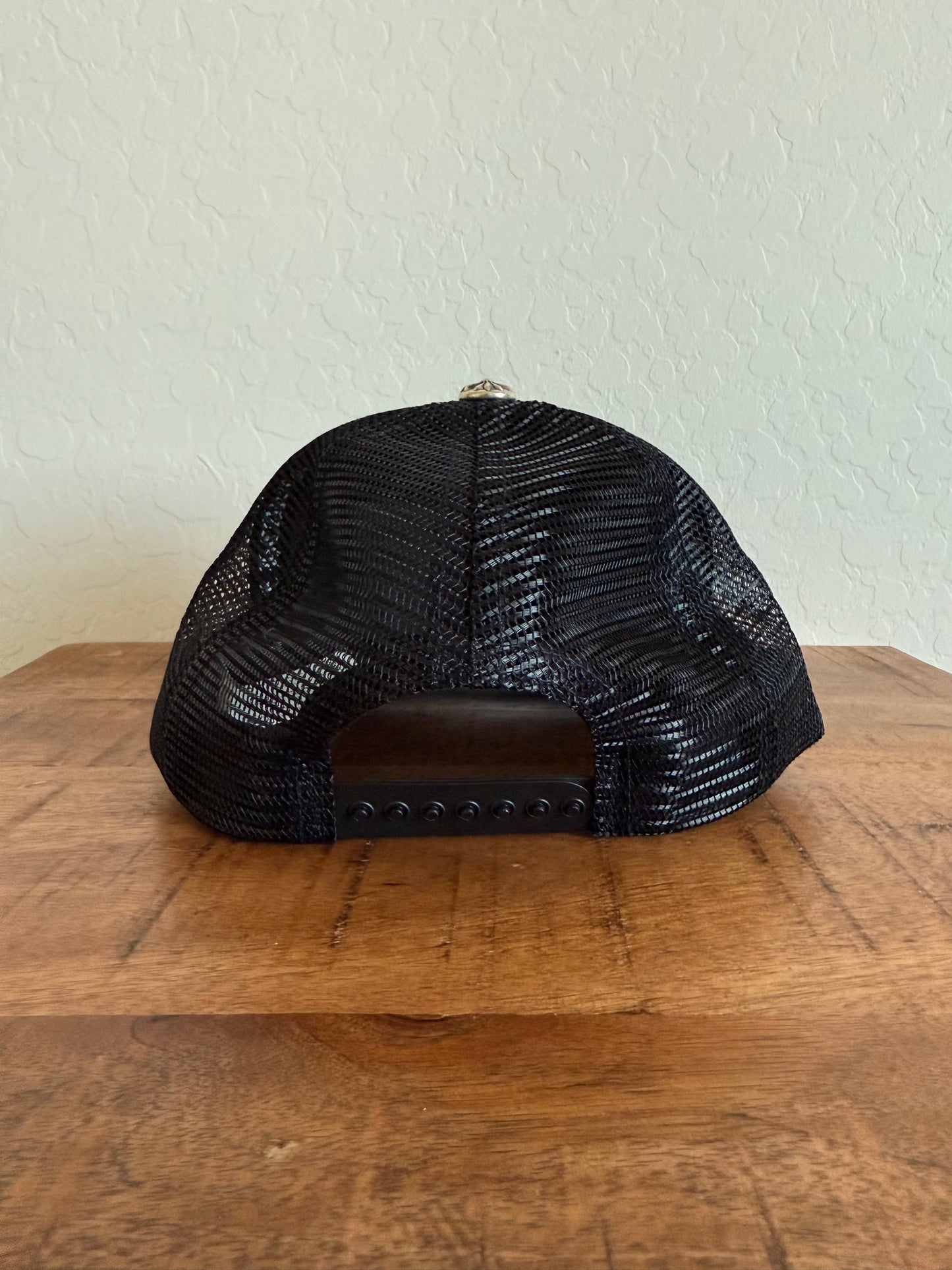 Chrome Hearts Hollywood Patch Trucker Hat Black