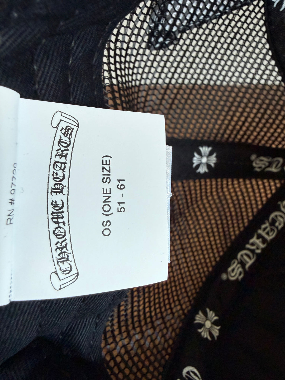 Chrome Hearts Leather Fuck Patch Trucker
