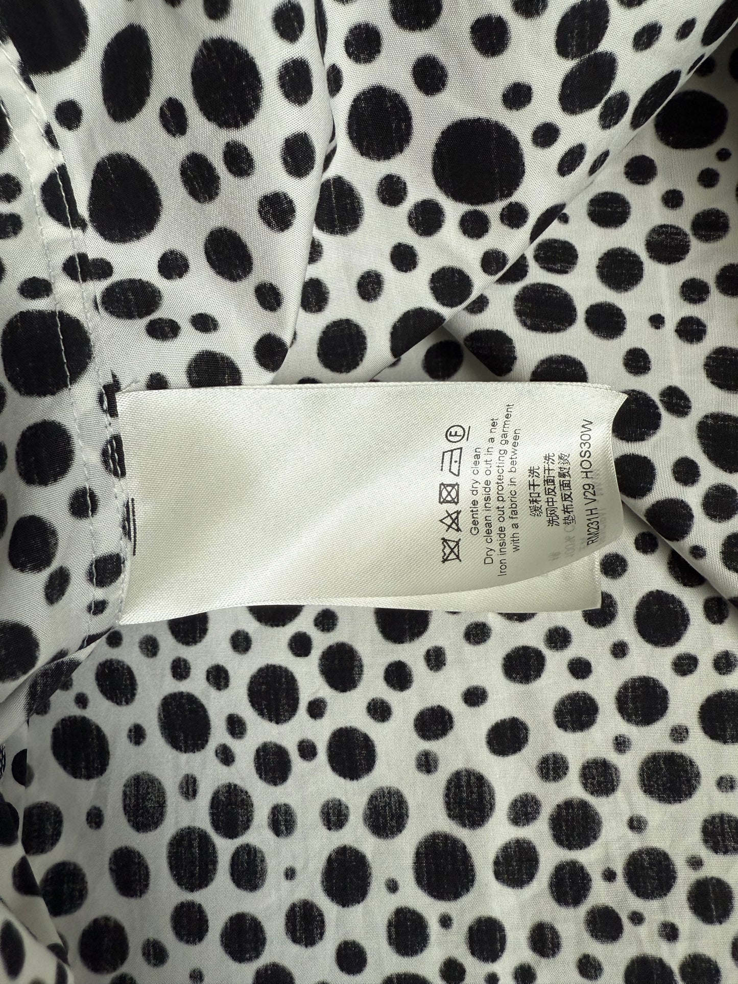 Louis Vuitton Yayoi Kusama Polka Dot Zip Up Shirt